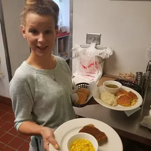 We're now serving Homestyle country food