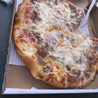 9. The Works Pizza