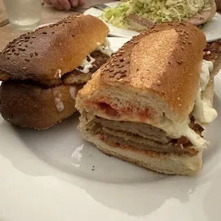 Veal Parmiglana Sandwich