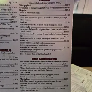 Menu 1.25