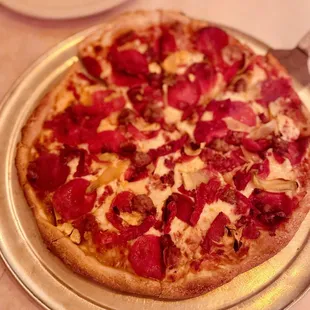 Pepperoni pizza