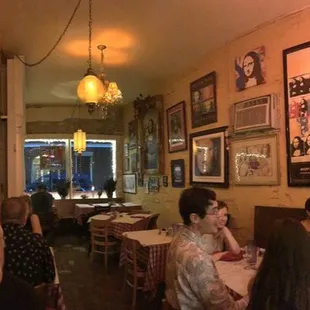 It's small and fun.  (There's more on the other side of the wall on left)