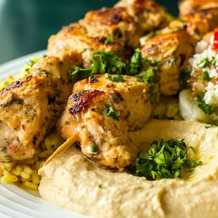 Mona Pita offers tasty Mediterranean Platters, including Vegetarian Platter