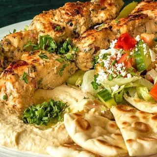 Chicken Kabob Platter