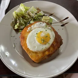 Croque Madame was ok (nothing special about the bread)