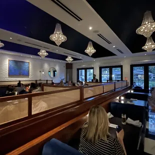 sushi and sashimi, interior