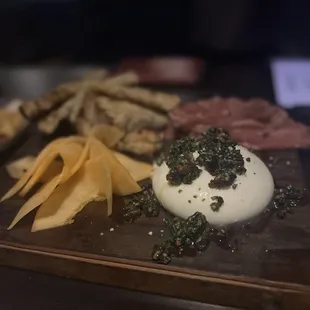 Burrata and Prosciutto