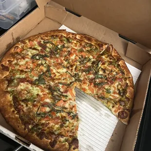 Their version of thin crust