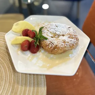 a plate of food