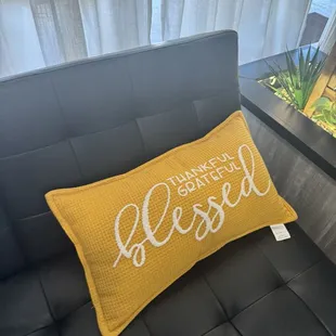 Blessed! Great seating options
