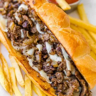 Philly cheese steak special
