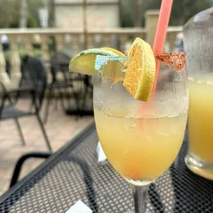 Delicious margaritas