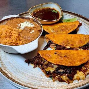 Birria tacos