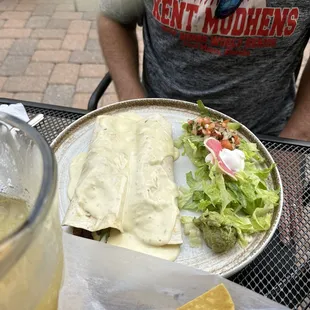 Mexican Burritos Mexicanos, Grilled Steak