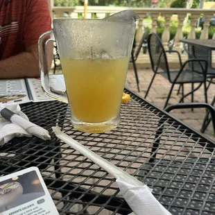 Pitcher of house margaritas