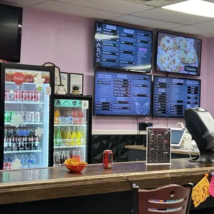 Counter at Monarqa Tacqueria