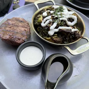 Filet Mignon and Brussels Sprouts