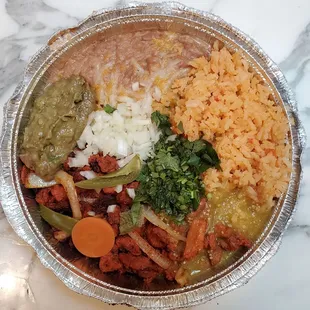 Al pastor plate $12.95