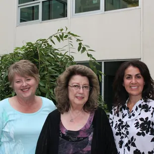 Our Telehealth Team: Dina Critel-Ratje, Jeanne Johnson, Ingrid Devries.  Receive quality care from the comfort of your home.