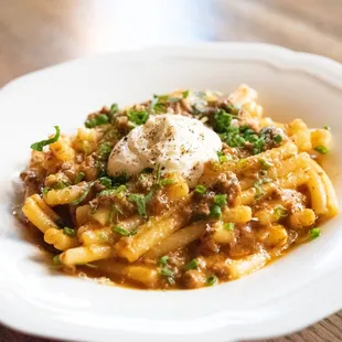 food, pasta dish, pasta