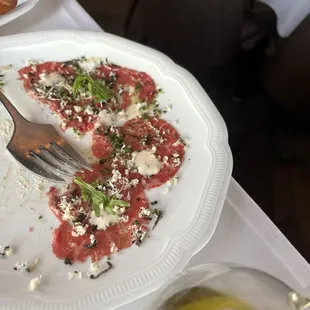 Waygu Beef Carpaccio