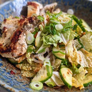 November 6, 2022; Seoulful chicken salad ($18).