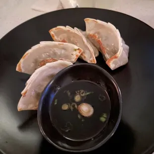 Mushroom & Edamame Dumplings