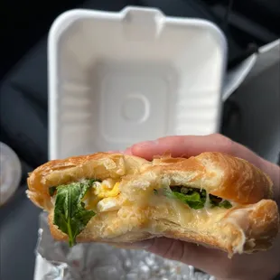 Breakfast Sammy. Delish!