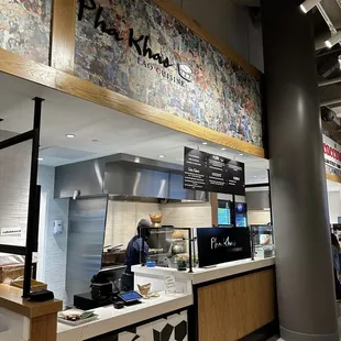 the interior of a restaurant