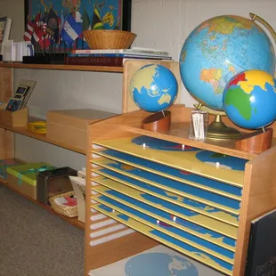 Maps and other work in the geography area