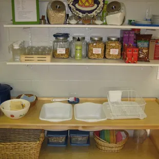 We serve all organic snacks.