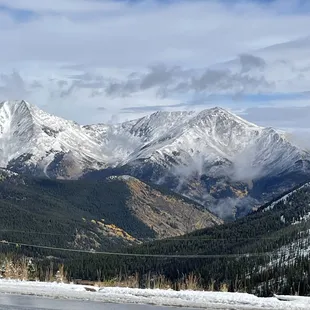 Snow on a crisp October morning!