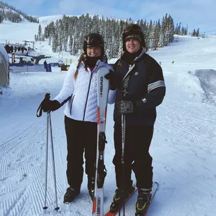 Ski lesson at Monarch Mountain :)