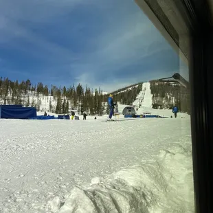 Slopes at entrance