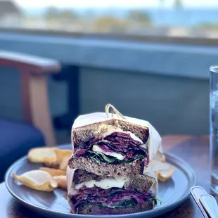 Short Rib Pastrami Sandwich