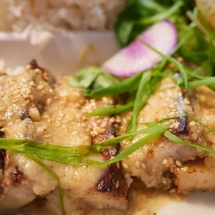 Miso braised pork belly