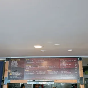 Poke menu