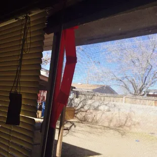 Broken windows that have never been repaired