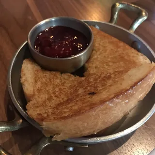 Milk Bread Toast and Jam