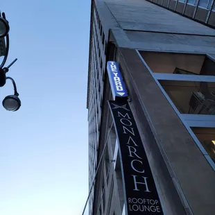 Entrance from street