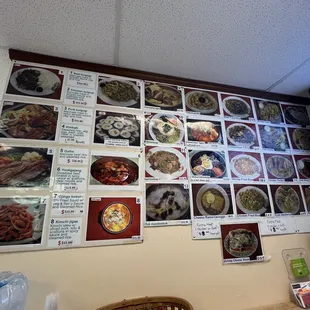 ramen and noodles, menu