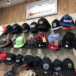 Various style of hats!