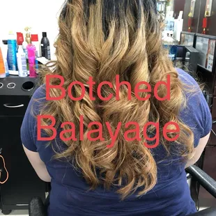 Botched Balayage by Melissa Valero