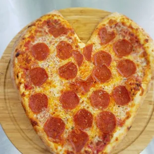 heart shaped Pizza