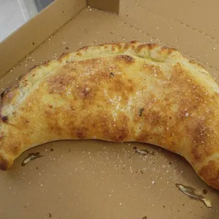 Sausage and Mushroom Calzone