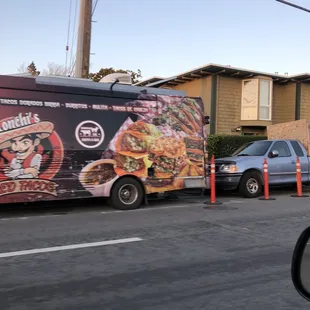 Food truck near Safeway