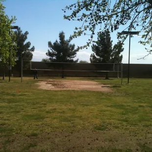 Volleyball courts
