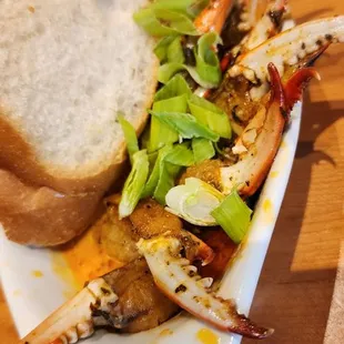 Yummy crab claws