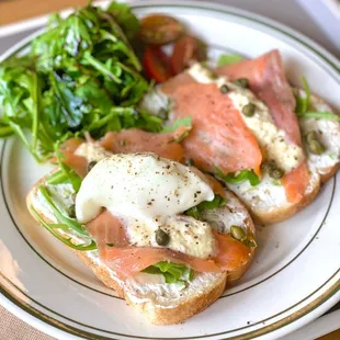 Smoked Salmon Toast