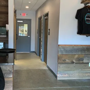 the entrance to the brewery